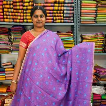 Linen Cotton Saree