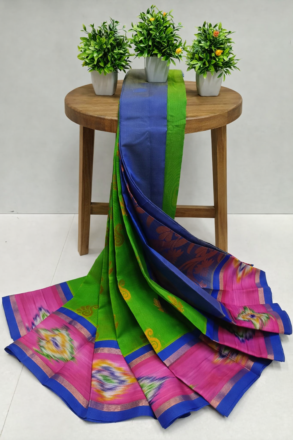 Elegant Fancy Silk Cotton Saree