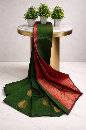 Elegant Fancy Silk Cotton Saree
