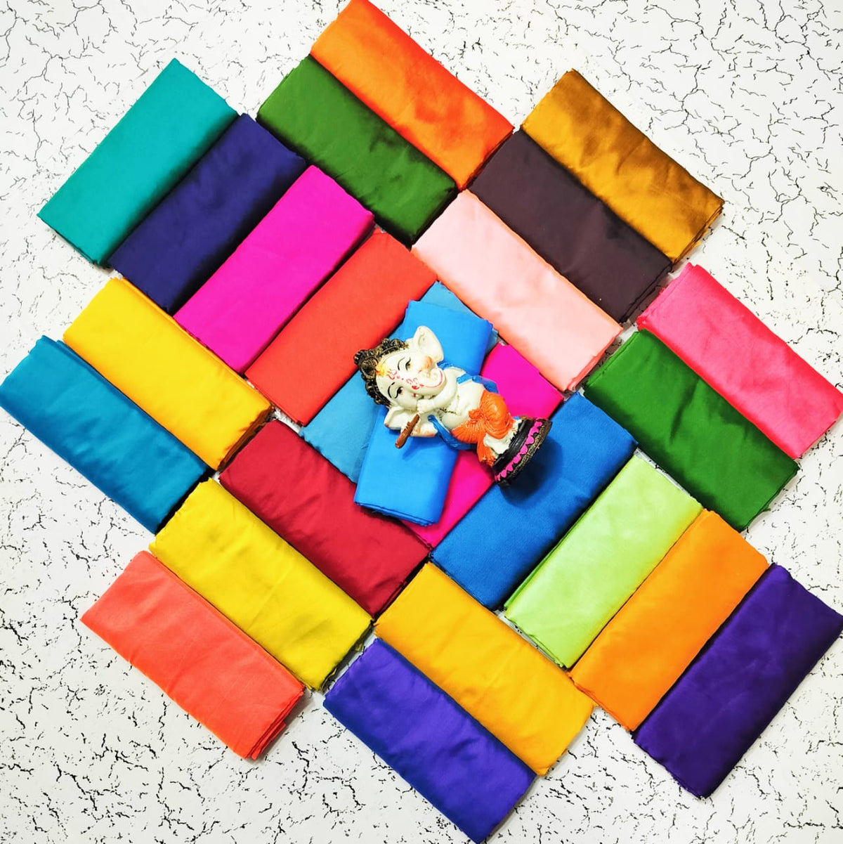 Silk Cotton Blouse – 1 Meter | Random Colours | 25 Pieces |
