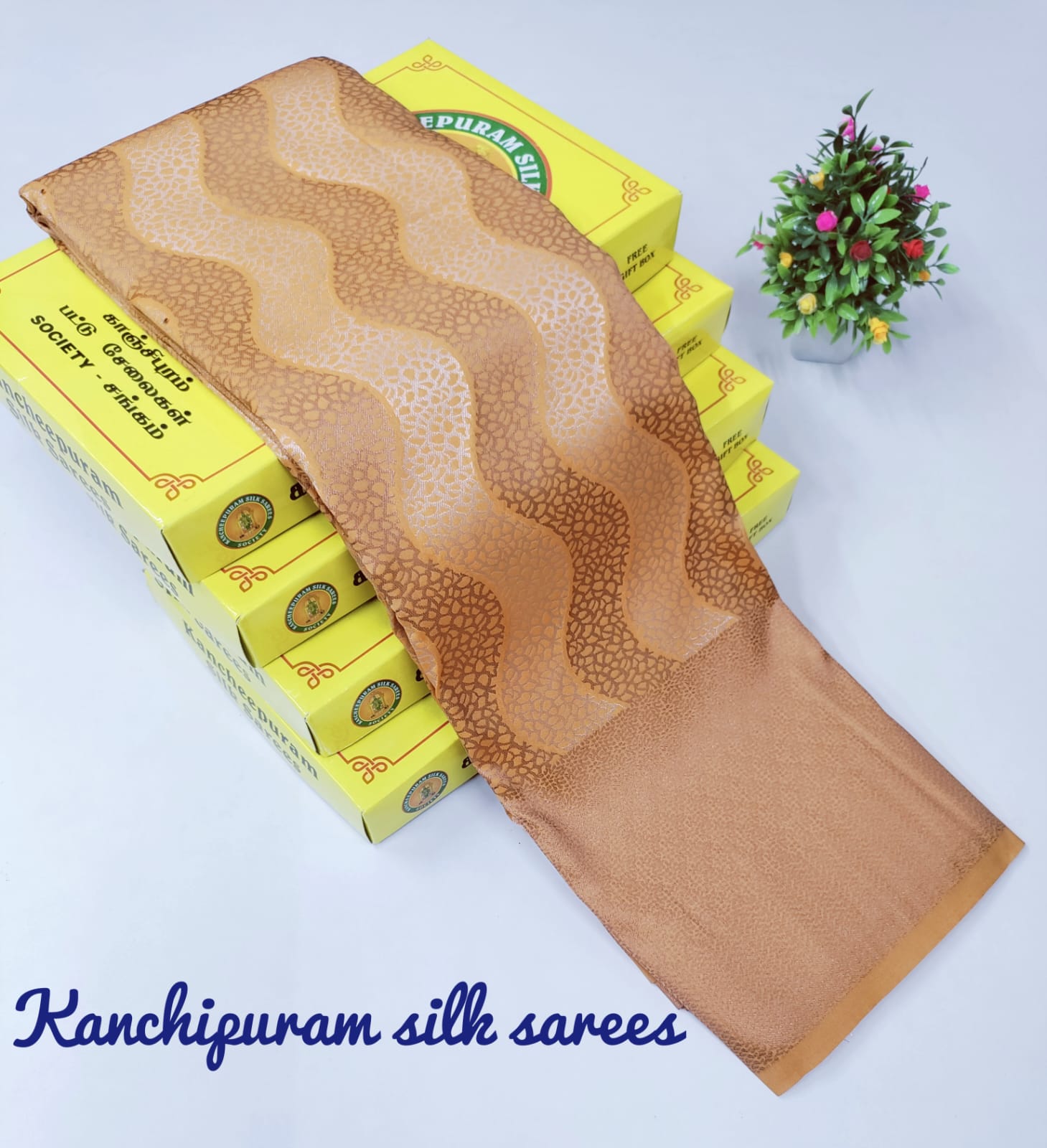 Royal Mustard Glow – Unique Design Silk Wedding Saree