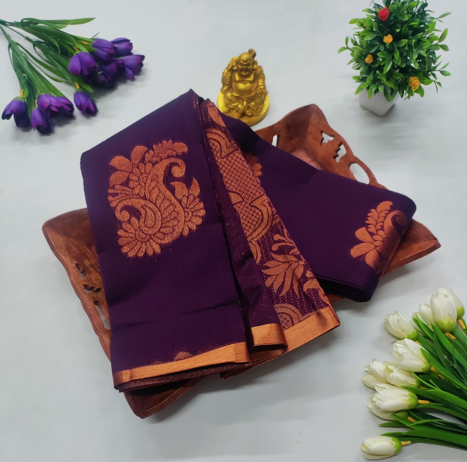 Nagapalam Silk Cotton Saree