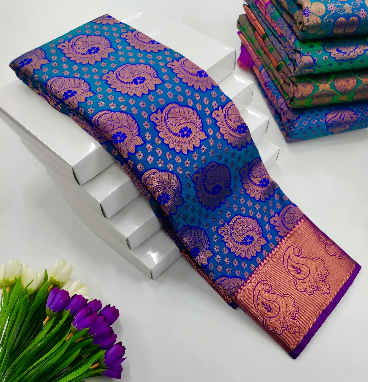 The Royal Choice for Grand Celebrations MAYIL SILK SAREE