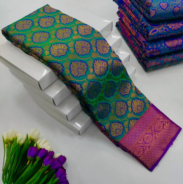 The Royal Choice for Grand Celebrations MAYIL SILK SAREE