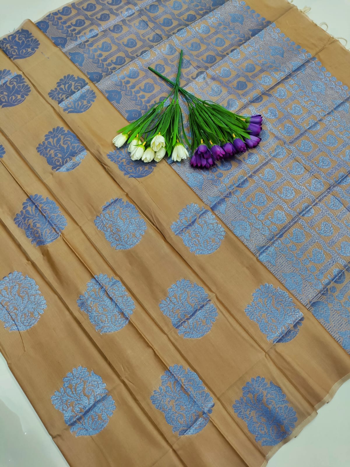 Cool Cotton Dual Shade Saree