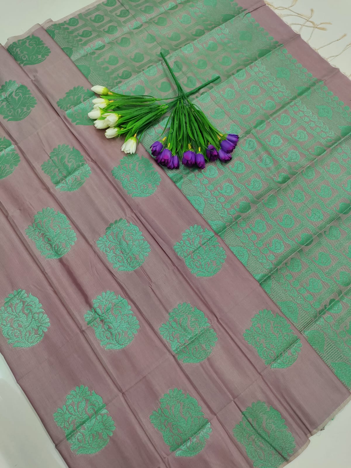 Cool Cotton Dual Shade Saree