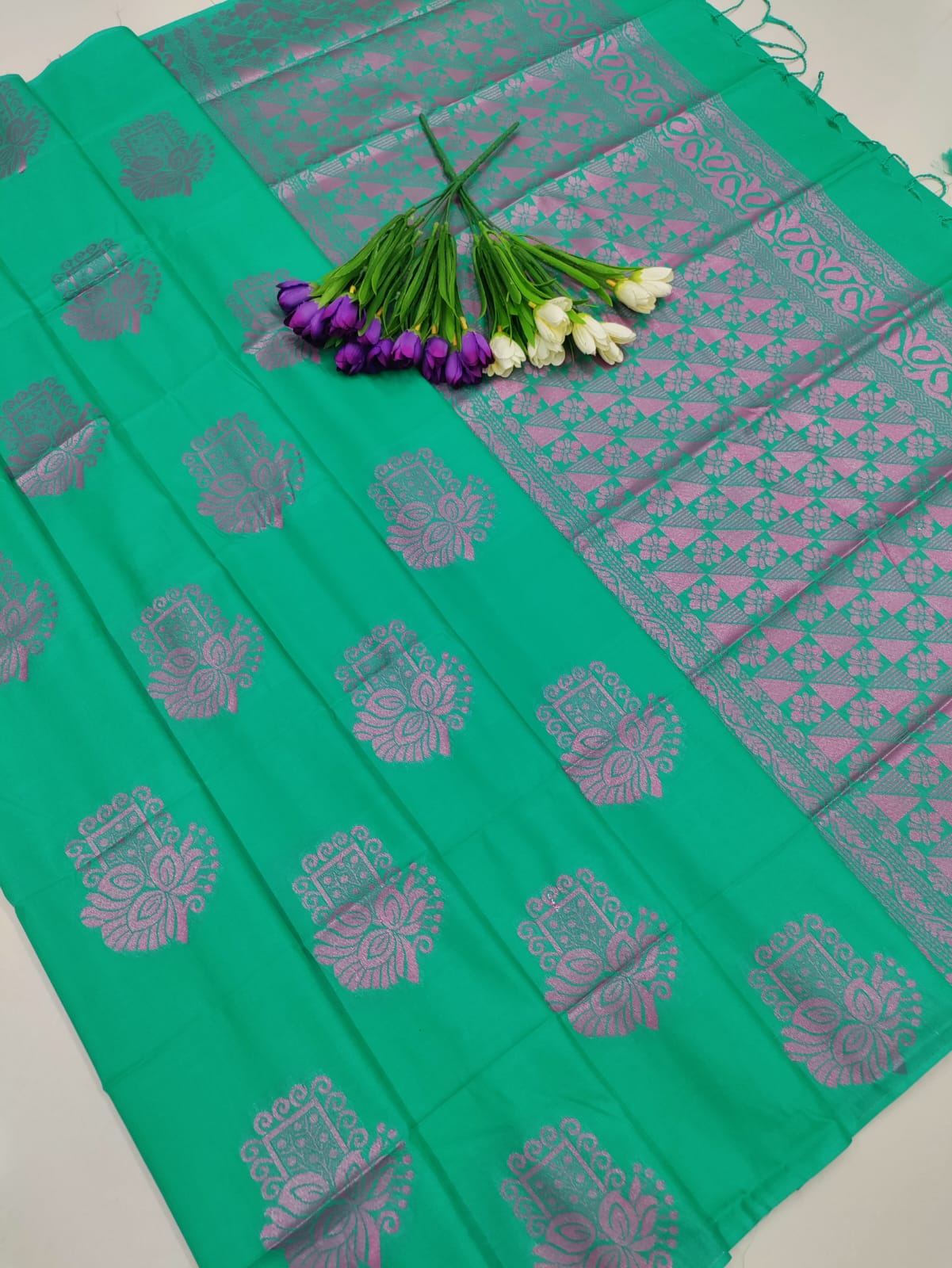 Cool Cotton Dual Shade Saree
