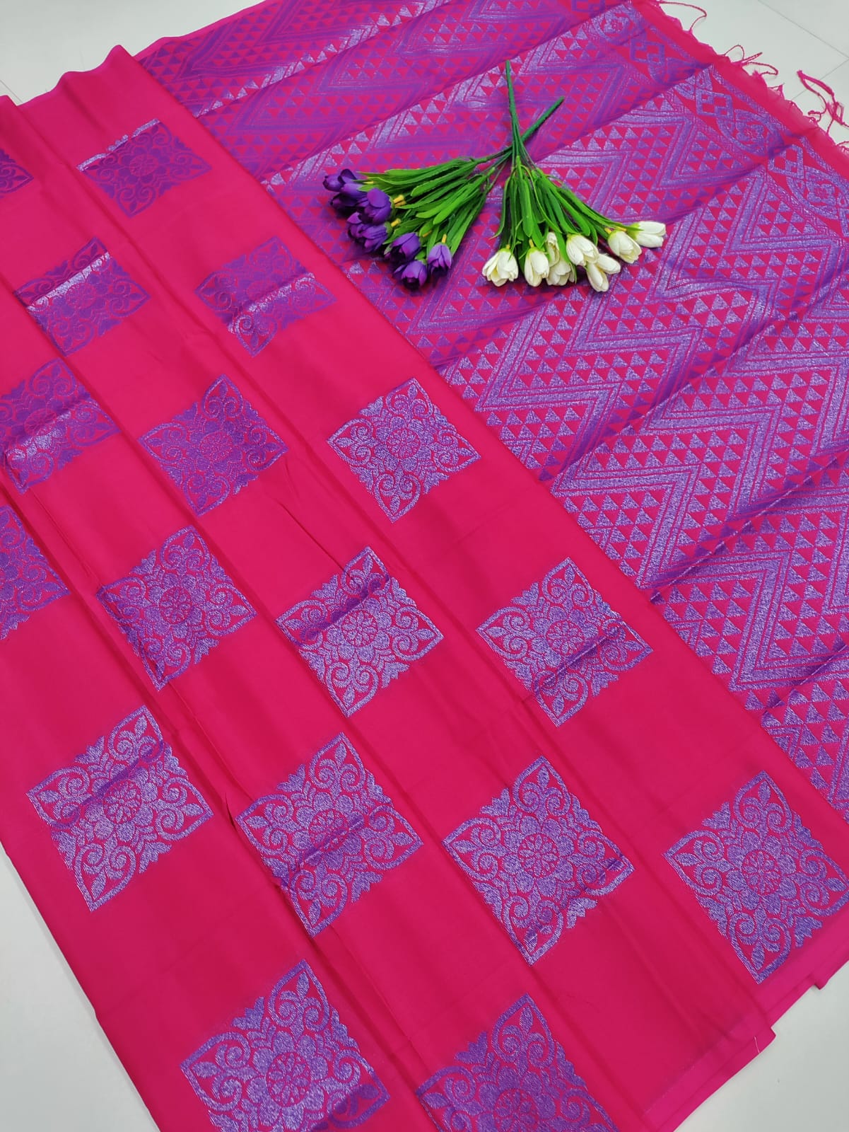 Cool Cotton Dual Shade Saree