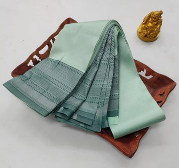 ✨ Samruthi Pattu Saree – Turquoise Green ✨