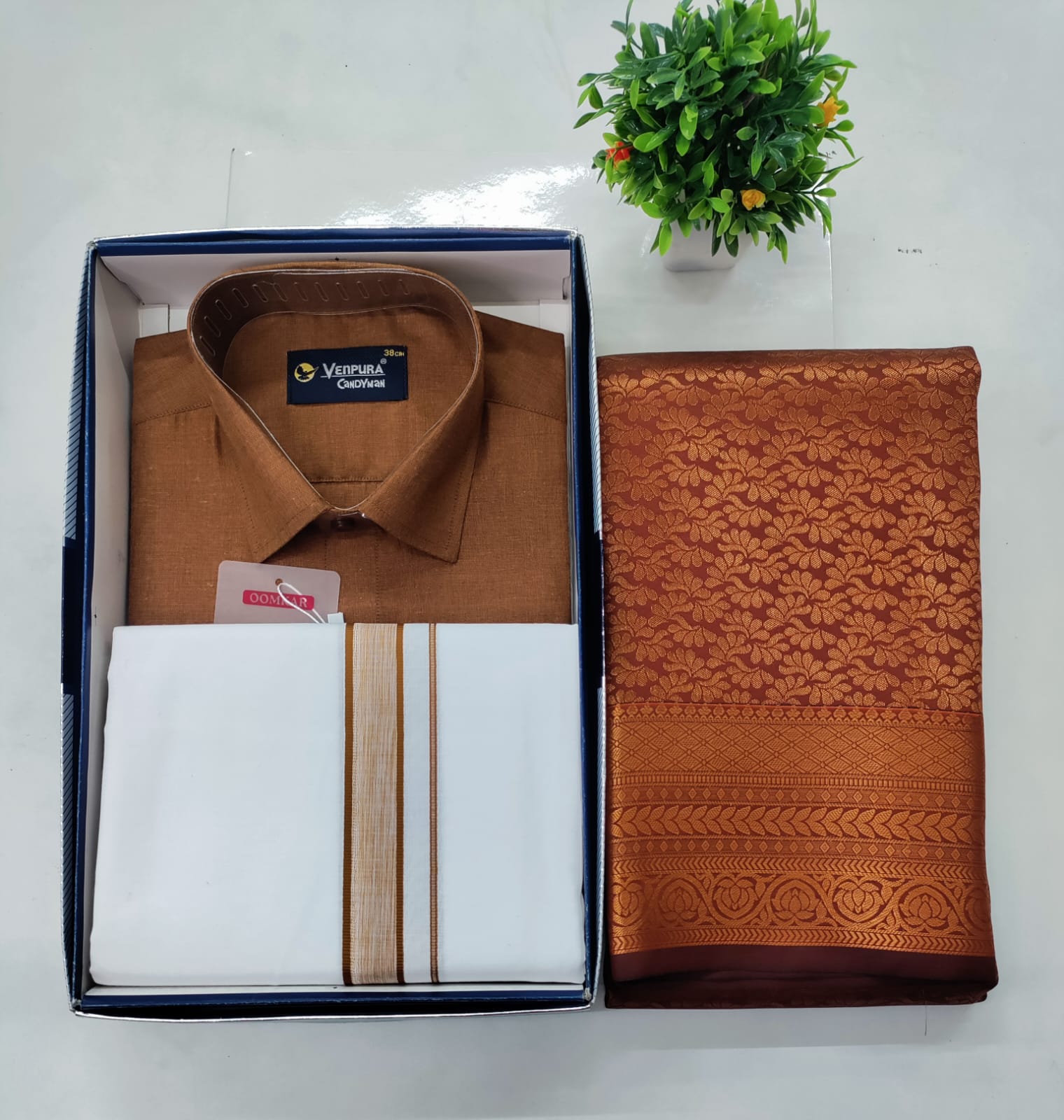 🤎 Brown Premium Couple Combo Set