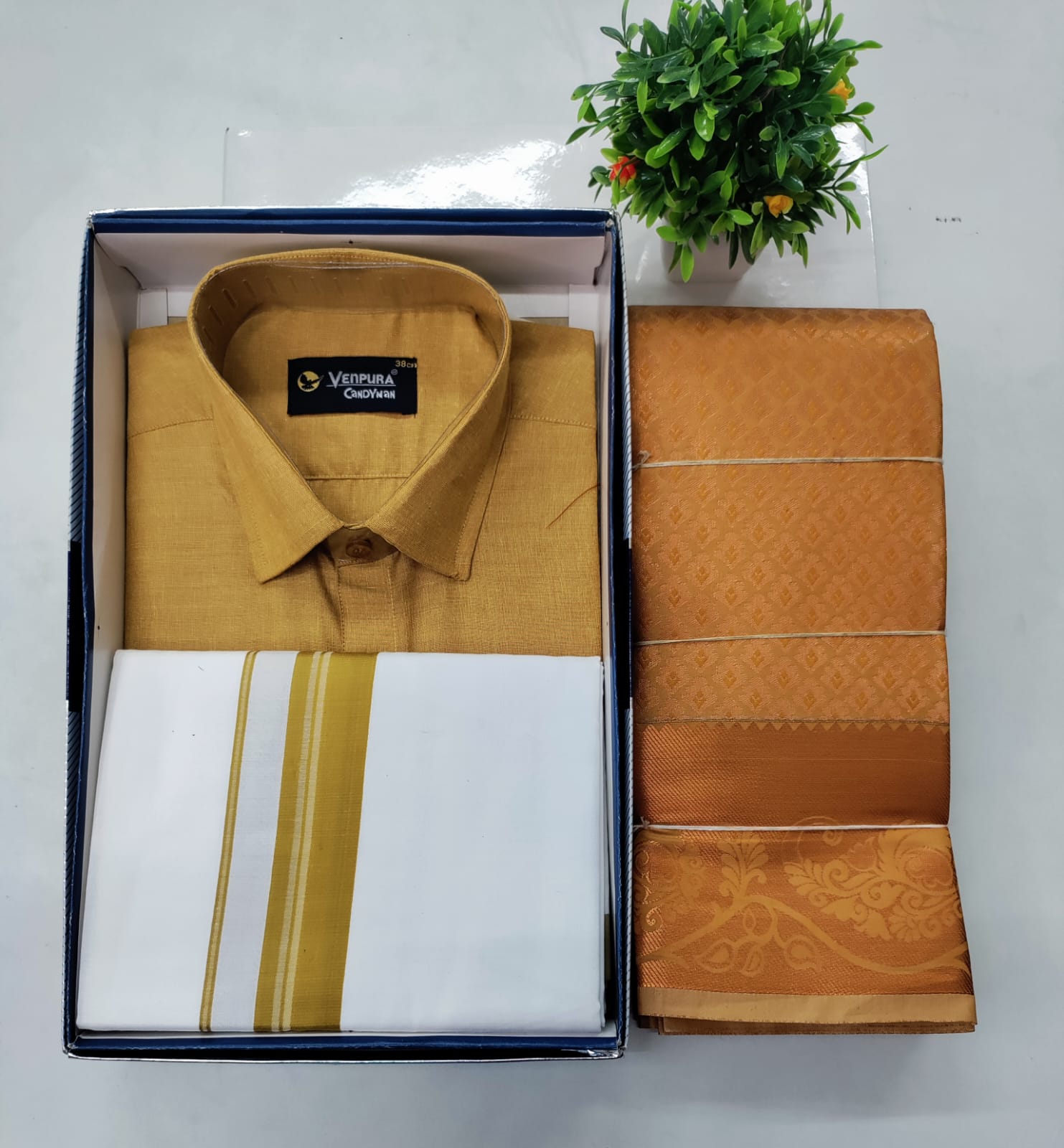 ✨ Goldish Premium Couple Combo Set