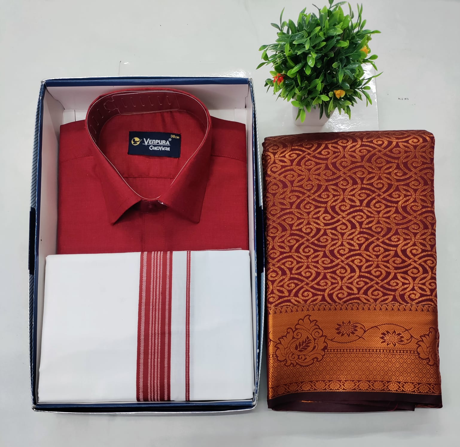 ❤️ Meroon Premium Couple Combo Set