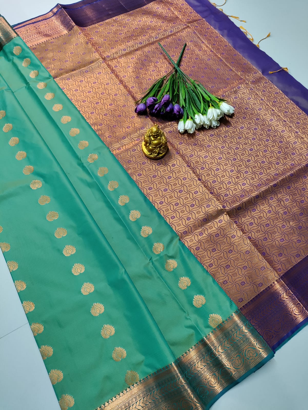 Rexona with Blue – Royal Kanjivaram Soft Silk Saree