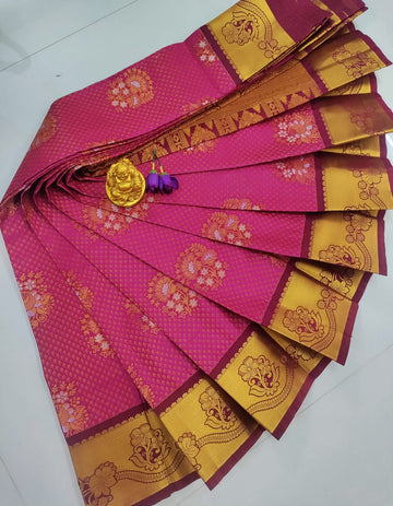 Premium Wedding Kanjivaram Soft Silk Saree