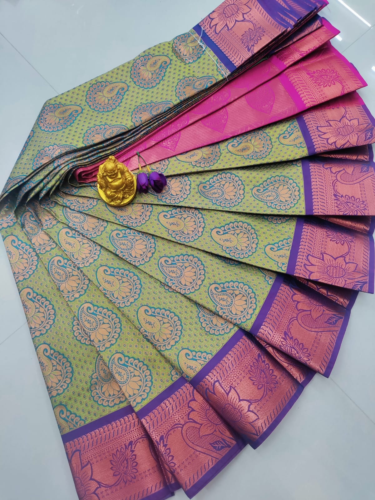 Premium Wedding Kanjivaram Soft Silk Saree