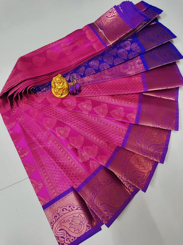 Premium Wedding Kanjivaram Soft Silk Saree