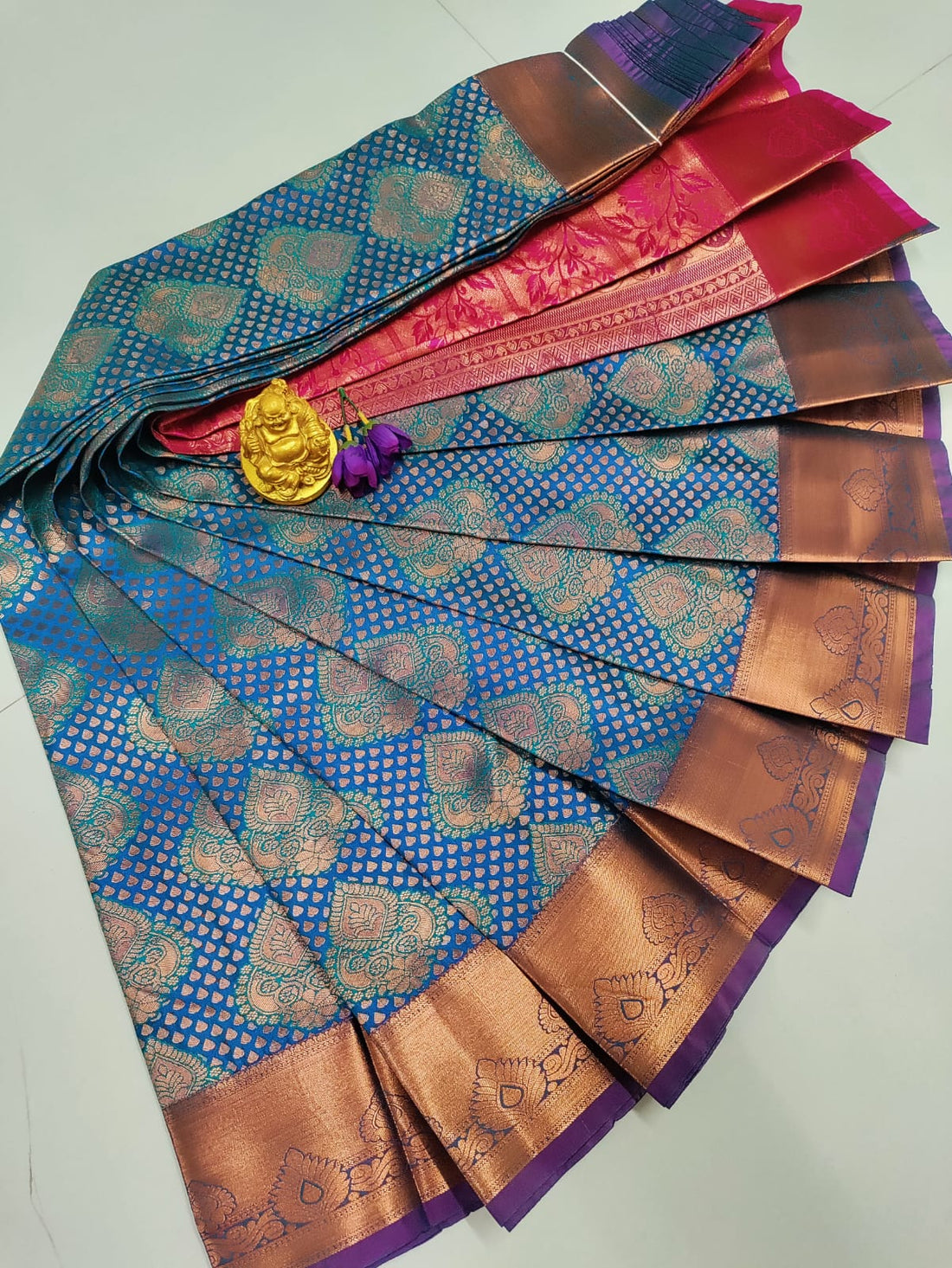 Premium Wedding Kanjivaram Soft Silk Saree
