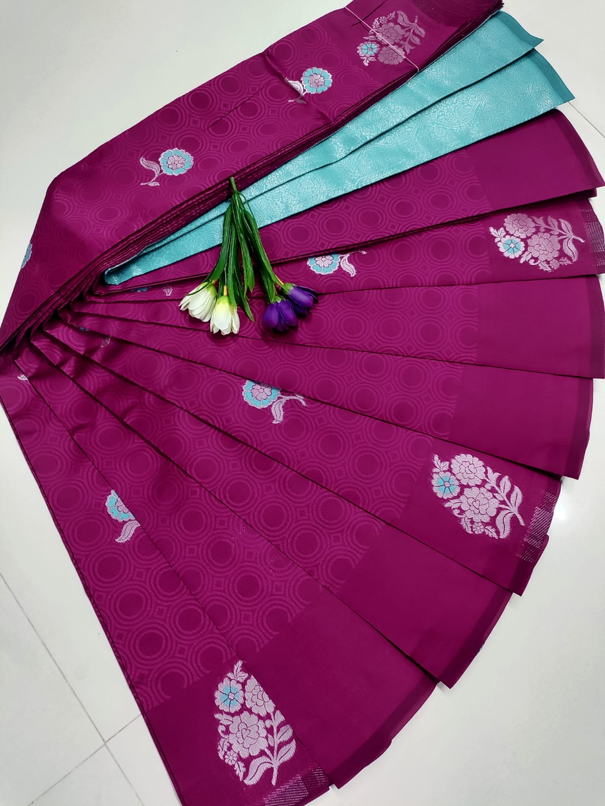 Kumkum Soft Silk Saree