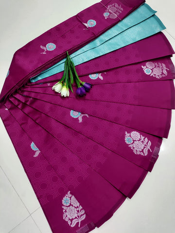 Kumkum Soft Silk Saree