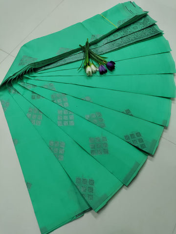 Rexona Green Soft Silk Saree