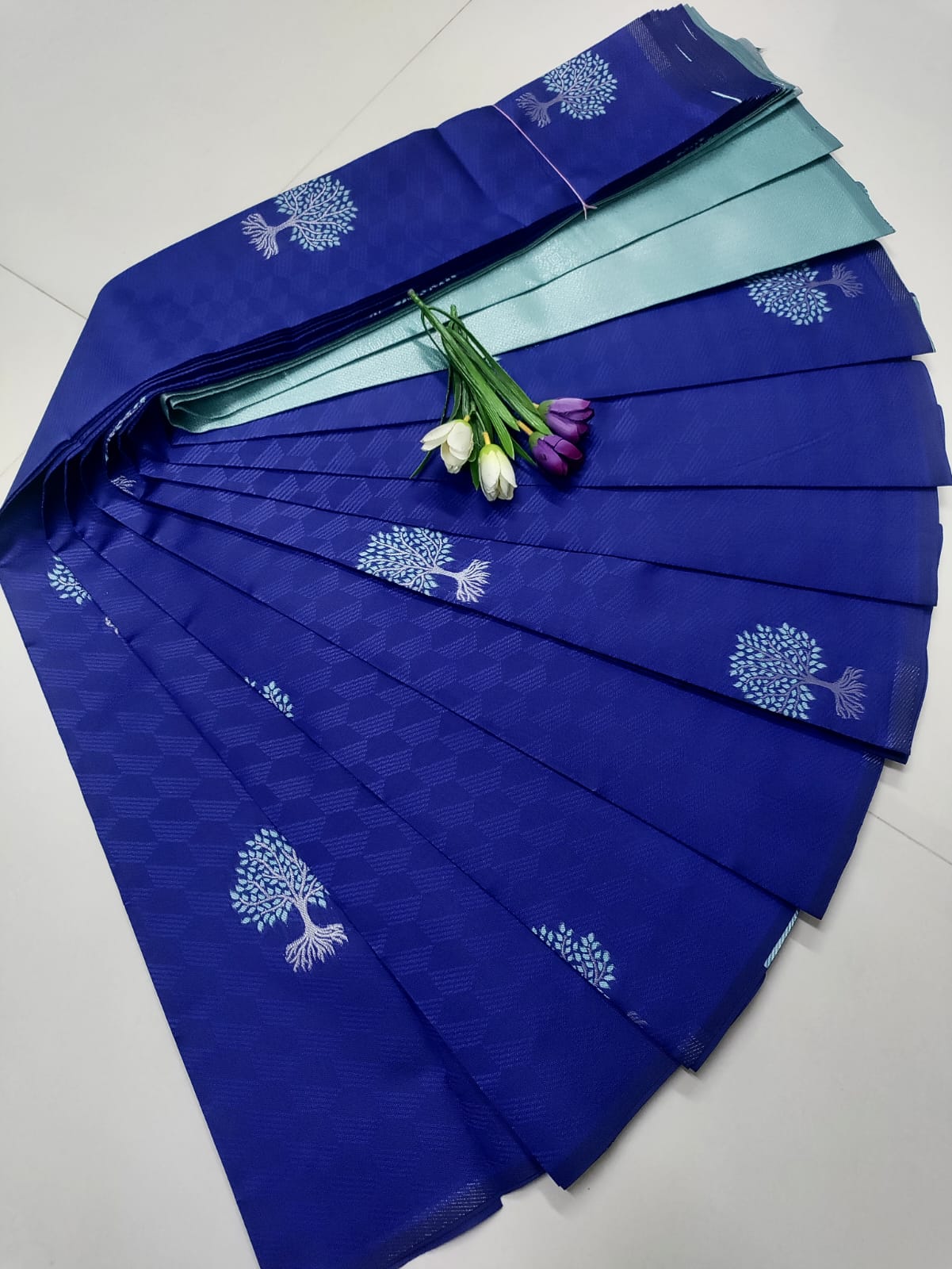 Royal Blue Soft Silk Saree