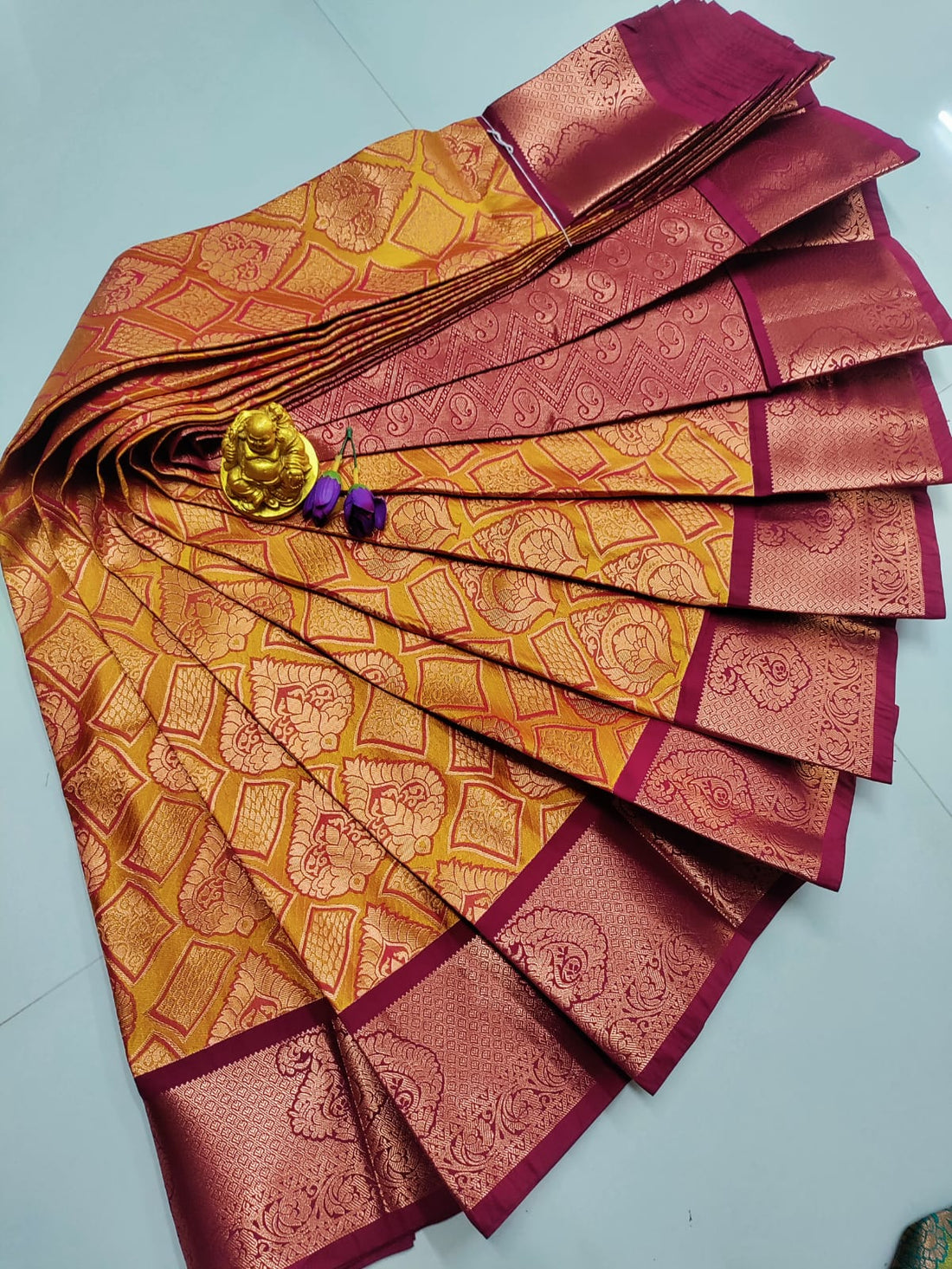 Premium Wedding Kanjivaram Soft Silk Saree