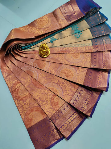 Premium Wedding Kanjivaram Soft Silk Saree