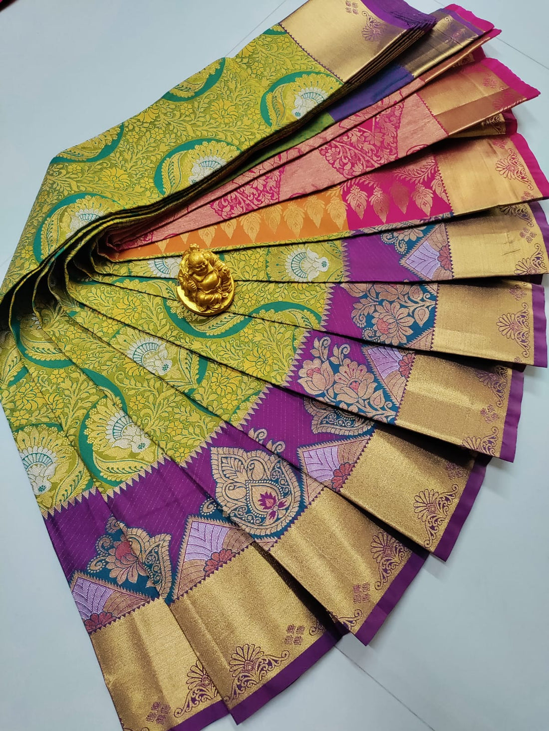 Premium Wedding Kanjivaram Soft Silk Saree