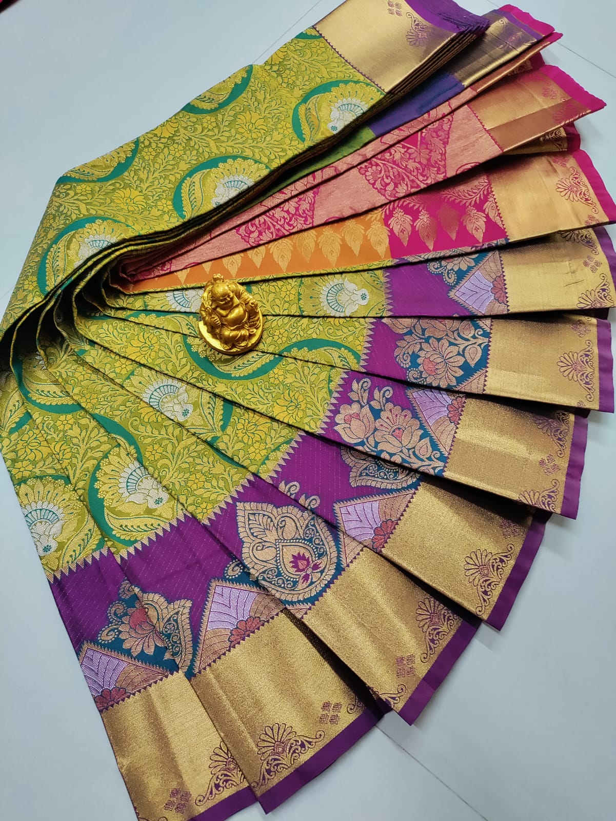 Premium Wedding Kanjivaram Soft Silk Saree