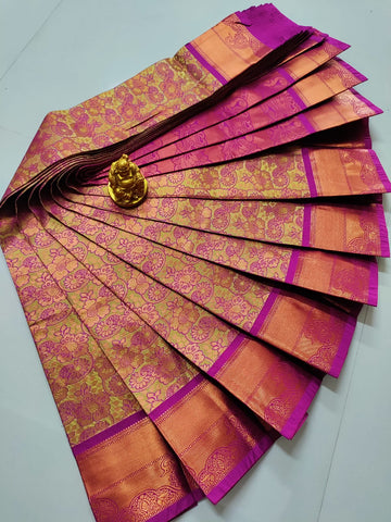 Premium Wedding Kanjivaram Soft Silk Saree