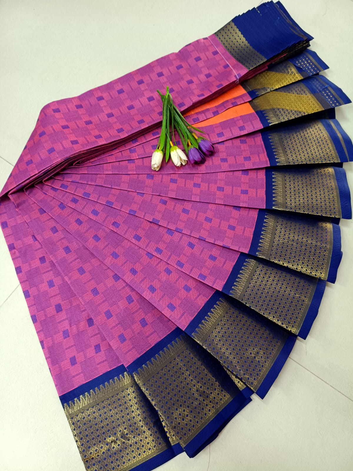 Pink – Classic Kanjivaram Silk Saree