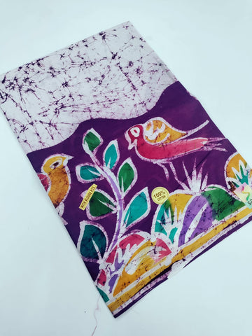 Mul Mul Printed Cotton Saree