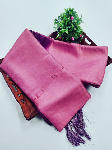 Dual Elegance – Softy Silk Saree