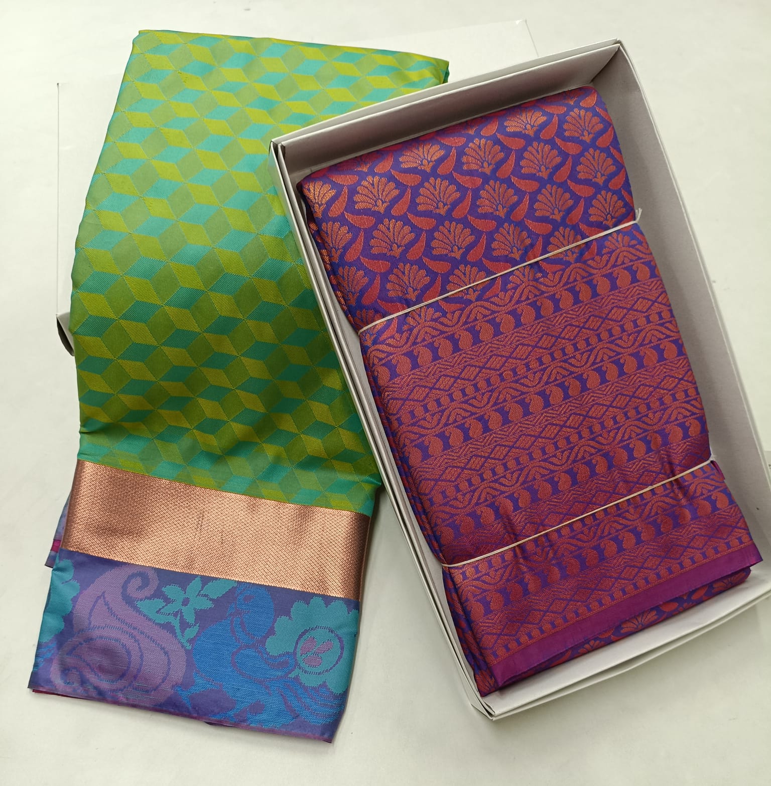 Buy 1 Get 1 – Royal Bridal Silk & Semi Silk Wedding Combo