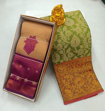 Iswarya Silk Saree – Buy 1 Get 1 Free Combo Offer