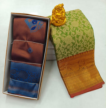 Iswarya Silk Saree – Buy 1 Get 1 Free Combo Offer