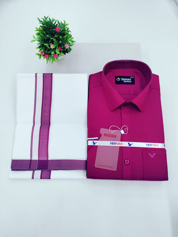 Classic Cotton Dhoti Set