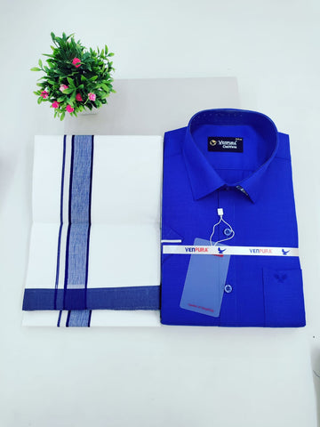 Classic Cotton Dhoti Set