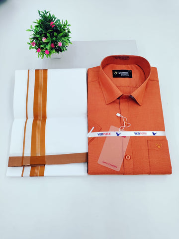 Classic Cotton Dhoti Set