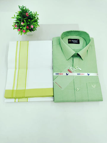 Classic Cotton Dhoti Set