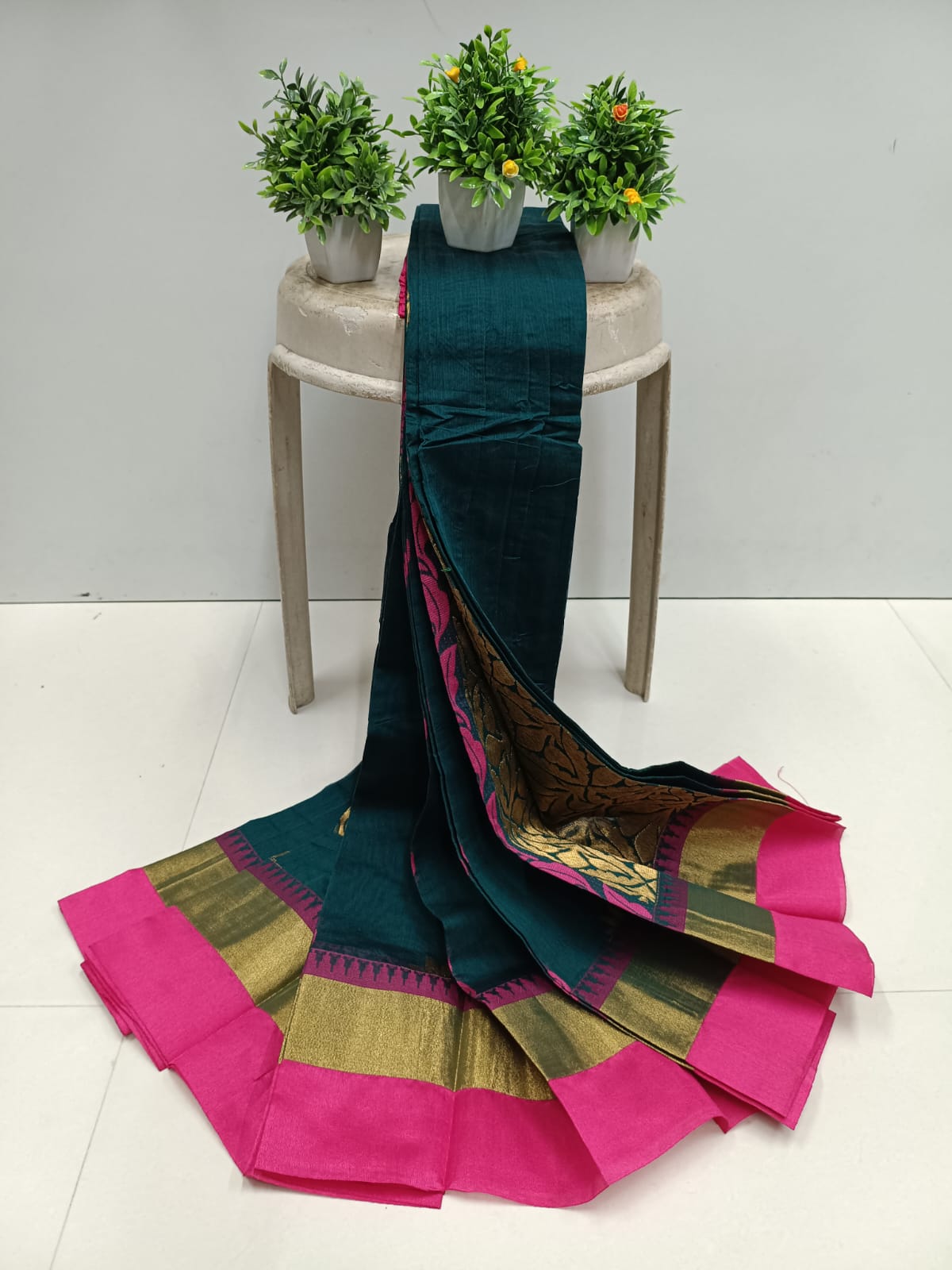 Elegant Fancy Silk Cotton Saree