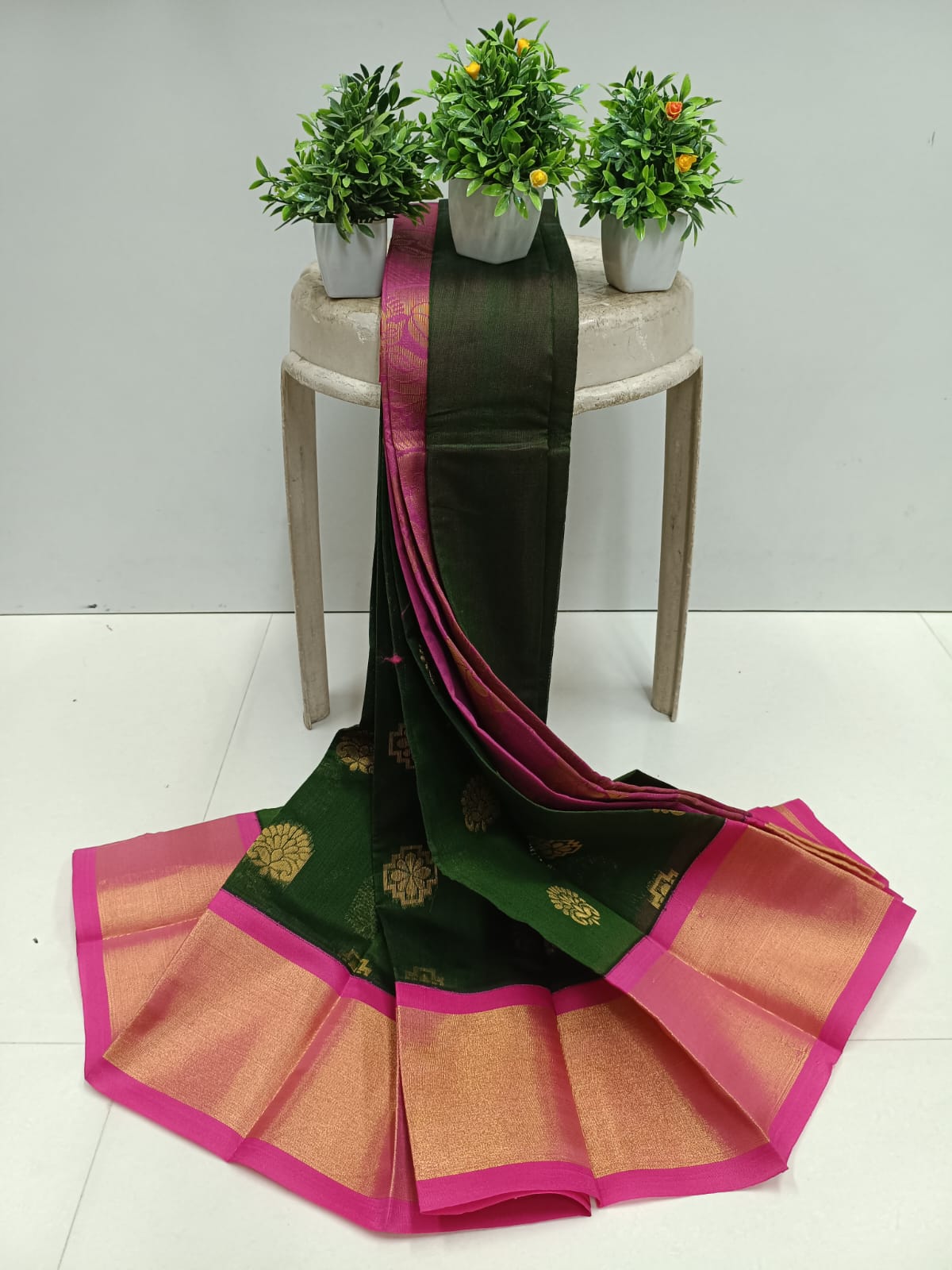 Elegant Fancy Silk Cotton Saree