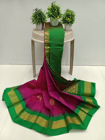 Elegant Fancy Silk Cotton Saree