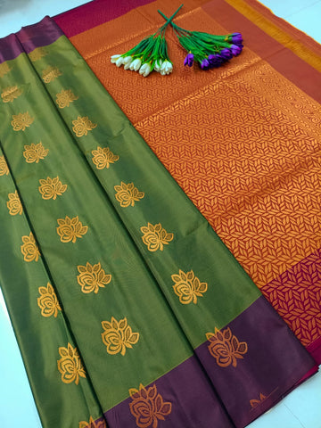 Kanjivaram Soft Silk Saree
