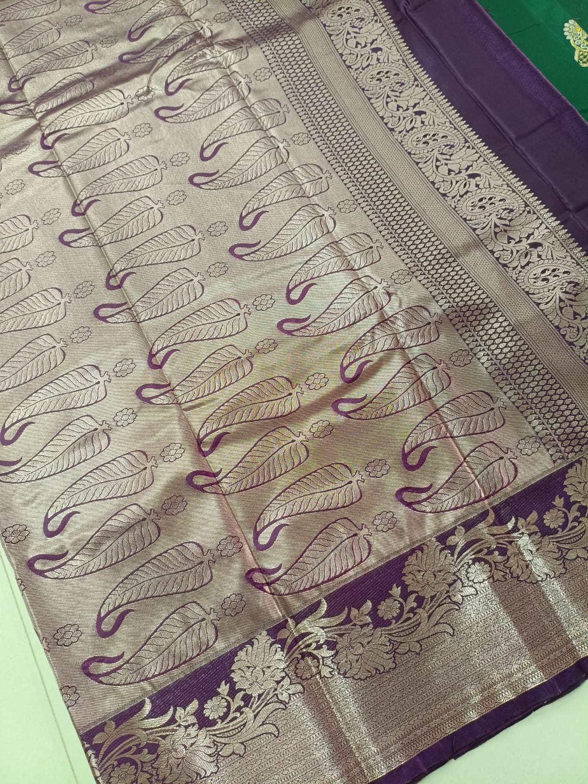 Royal luxury Kanjivaram Soft Silk Saree