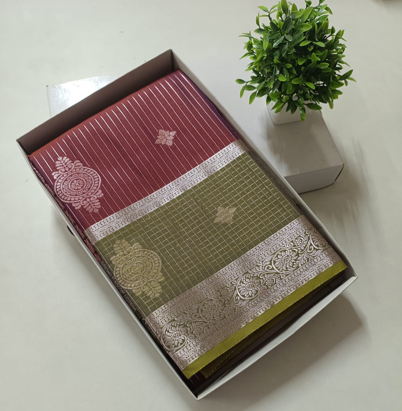 Royal Premium Kanjivaram Soft Silk Saree