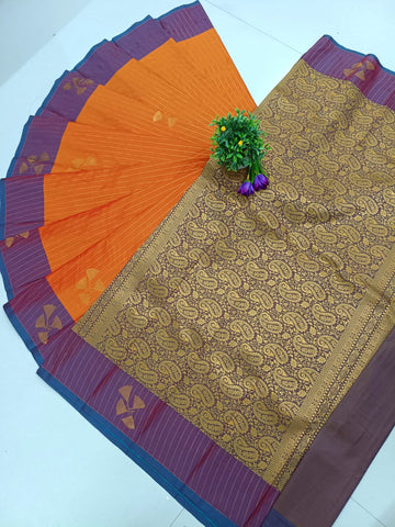 Royal Kanjeevaram Soft Silk Saree