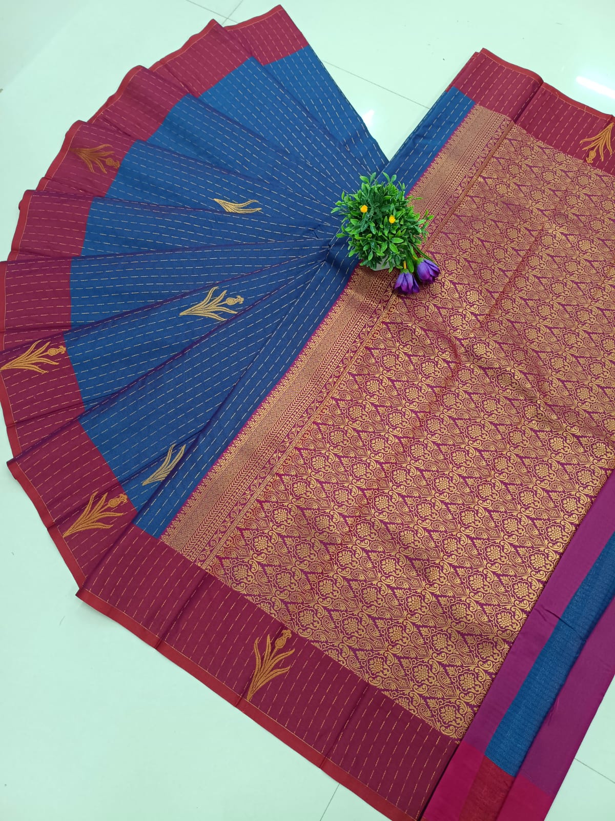 Royal Kanjeevaram Soft Silk Saree