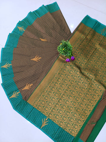 Royal Kanjeevaram Soft Silk Saree