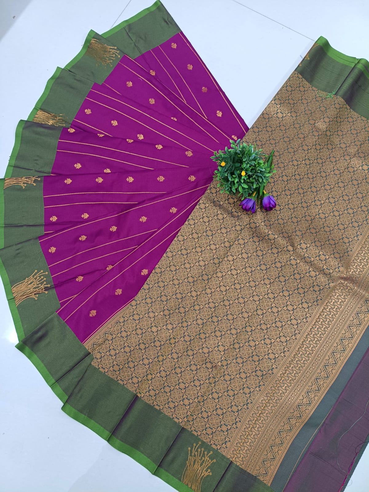 Royal Kanjeevaram Soft Silk Saree